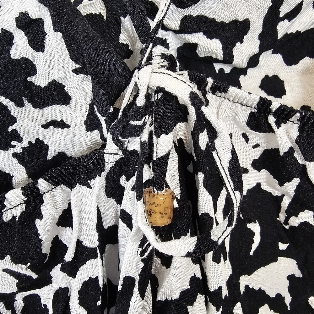 MAAJI spot Isadora dress size Large black & white mini dress NWOT - Picture 8 of 8